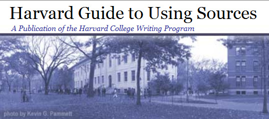 Harvar Writing Guide